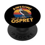Génial comme un Osprey Lovers Vintage Soul Animal Halloween PopSockets PopGrip Interchangeable
