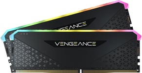 Vengeance RGB RS Black 64GB DDR4 3200MHz DIMM CMG64GX4M2E3200C16