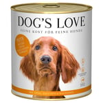 Dog's Love Adult 6 x 800 g - Kalkon