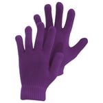 Universal Textiles Barn / Stickade Vinter Magiska Handskar One Size Lila