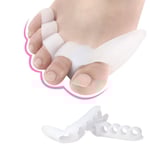 Hallux Valgus skydd - Lång tå Transparent