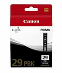 New Genuine Canon PGI29 PBK Photo Black Ink Cartridge for Canon Pixma Pro- 1
