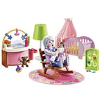 PlayMOBIL 70210 Dollhouse Nursery, Fun Imaginative Role-Play, Playset Suitable for Children Ages 4+