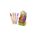 4-Pack - Stiftpenna - Penna med Doftsuddgummi multifärg