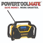 DEWALT DCR029-GB 12V-18V Compact Bluetooth Radio Bare Unit Compact Roll Cage