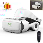 Shinecon VR lunettes casque 3D dispositif de réalité virtuelle casque Viar lunettes lentilles pour Smartphone téléphone portable intelligent visionneuse de réalité - Type With Box With Remote