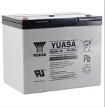 Yuasa 12V 80Ah (AGM) batteri 259 x 168 x 212,5
