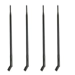 4 Pièces Séries 9DBi RP-SMA Dual Band 2.4GHz 5GHz Routeur WiFi à Gain élevé Antenne Sans Fil Inclinable