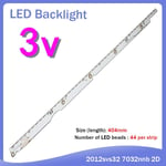 404mm LED Rétroéclairage 44 lampe Pour samsung 32 pouces TV 2012svs32 7032nnb 2D 6pin V1GE-320SM0-R1 32NNB-7032LED-MCPCB UA32ES5500