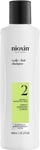 NIOXIN System 2 Cleanser Shampoo by for Unisex, 10.1 Oz, Clear, 300 Millilitre