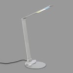 Briloner LED-työpöytävalaisin Haiti Touch-Dim, CCT, hopea