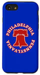 Coque pour iPhone SE (2020) / 7 / 8 Philadelphie Pennsylvanie Liberty Bell Patriotic Philly