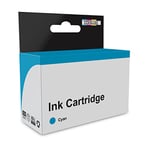 Compatible LC-123 Chipped Ink Cartridge for Brother DCP-J132W, DCP-J152W, DCP-J172W, DCP-J552DW, DCP-J752DW, DCP-J4110DW, MFC-J470DW, MFC-J650DW, MFC-J870DW, MFC-J4410DW, MFC-J4510DW, MFC-J4610DW, MFC-J4710DW, MFC-J6520DW, MFC-J6720DW, MFC-J6920DW - LC123C CYAN