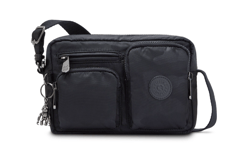 Kipling ALBENA Small Crossbody Bag with Pockets - Black Camo Emb RRP £87.90