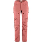 Fjallraven 86705-300 Keb Trousers Curved W Pants Women's Dusty Rose Size 38/R