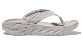 Chaussures recuperation hoka one one ora recovery flip gris blanc homme