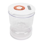 Food Storage Container Wet Dry Separate Tight Sealing Pickle Jar For Kitchen