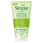 Simple Refreshing Soap Free Facial Wash 150ml