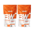 Bodybuilding Warehouse Pure Vitamin C Powder Unflavoured 2 x 100g DATED 01/23