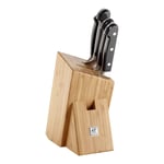 ZWILLING Pro 5-pcs natural Bamboo Knife block set