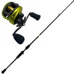 DAIWA PROCYON BAITCASTING 7' 5-25G+HART E-SYSTEM C1 LH COMBO