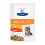 Hill's PD Feline c/d Urinary Stress Påse 85g 1 kartong (12 st)