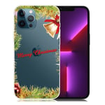 Christmas iPhone 13 Pro Fodral - Klocka