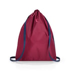 Reisenthel mini maxi sacpack dark ruby Drawstring Bag 43 centimeters 15 Red (Dark Ruby)