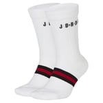 Soft and comfortable, the Jordan Legacy Crew Socks are designed with arch support around midfoot, reinforced heels toes for durability where you need it most. - White