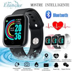 Montre Connectée Intelligente Bracelet Connecté Cardiofréquencemètre Etanche IP67 Fitpro argent noir pour Android iOS