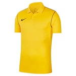 Nike Homme Nike, Nike Park 20 - Gelb Polo à manches courtes, Tour Yellow/Black/Black, XL EU
