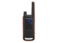 Motorola Talkabout T82 Quad Case Walkie-Talkies, Profesjonell mobilradio (PMR), 16 kanaler, 446 - 446.2 MHz, 10000 m, LED, Micro-USB