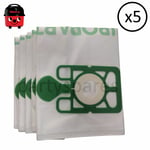 5 Hepaflo High Filtration Dust Hoover Bags For Henry Hetty Vacuum Cleaner NVM1CH