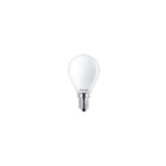 Sfäroidal LED-lampa PHILIPS - EyeComfort - 4,3W - 470 lumen - 6500K - E14 - 93016