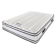Somnior Beds Snooze Pocket Spring Mattress with Cooltouch Fabric Ultimate Sleep Experience, Silk, White, Single