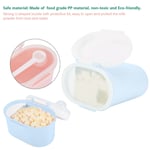 Portable Milk Powder Sealing Storage Box Microweave Freezer Safe (Blue L) UK AUS