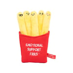 WHAT DO YOU MEME? Emotional Support Fries - The Original Viral Cuddly Plush Comfort Food, Unique Gift for Valentine's Day, Birthdays, Christmas, Friendship & Anniversary's