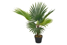 Be Basic Kunstig palme med potte grønn 70 cm - Flerfarget