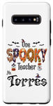 Galaxy S10+ Women One Spooky Teacher Ms Torres Teacher Outfit Halloween Case