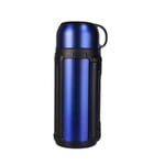 ZHIRCEKE Cruche isolée en Acier Inoxydable, Bouilloire de Voyage Portable, gobelet à Grande capacité de Grande capacité de Grande capacité 1.2L1.5L1.8L, Coupe d'eau d'acier Inoxydable Portable,B,1.2L