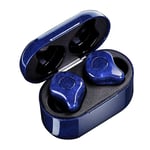 Fashion Bluetooth Earphone, Wireless Earbuds Ultra Mini Bluetooth Headsets Port Cordless Stereo in-ear v5.0 Waterproof Earphones (Azure Galaxy)