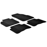 Gummimattor lamplig for Seat Leon 5F Volkswagen Golf VII 5 dorrar 2013