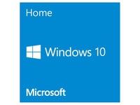 Microsoft Windows 10 Home English 64-bit, Single OEI, DVD