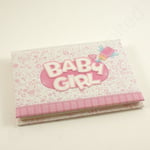 New Baby Girl Pink Mini Photo Album 6x4" brag style book  