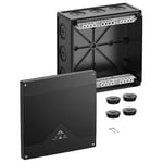 A-Box Pro 350-35²/SW Kopplingsdosa med plint 252x252mm IP66 Svart