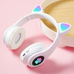 Cat Ear Headset  Bluetooth Headphones for PC or Gaming - Wireless Adult or Kids