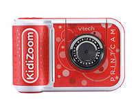 VTech KidiZoom PrintCam (Red), Digital Instant Camera for Children with Built-In Printer, Video Recording, Special Effects, Fun Games & Comic Strip Maker, Rechargeable Battery, Age 5 Years +