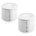 Filter for LEVOIT Air Purifier Core 300 300S 3-in-1 HEPA Carbon White x 2