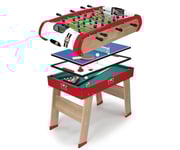 Smoby 640002, Monterbara, Air Hockey, Billiard, Bordsfotboll, Bordtennis, Barn, Alla, 8 År, 15 År