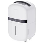 electriQ 5L Quiet Compact Compressor Dehumidifier and Air Purifier - Wh Aqua-Dry